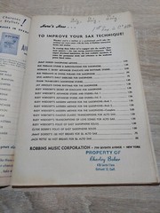 Sing, Sing, Sing Rhythm Airs Small Orchestra Vintage Full Score Robbins Music