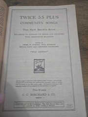 Vintage Twice 55 Plus Community Songs I Hear America Singing C.C. Birchard & Co