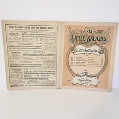 Antique 1901 Marionettes Polka Francaise Sheet Music by Geza Horvath