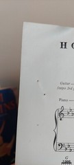 RICHARD MARX HOLD ON TO THE NIGHTS PIANO VOCAL GUITAR 1987 SHEET MUSIC CL8784