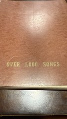 Vintage Over 1000 Songs Anthology c1950 Great American Songbook Jazz Fake Book