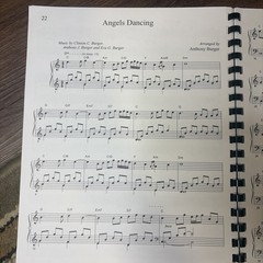 Anthony Burger Hands of Time Gospel Sacred Piano Solo Rare