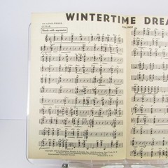 Wintertime Dreams 1936 Guitar Lead Sheet Felix Bernard Vintage Fox-Trot