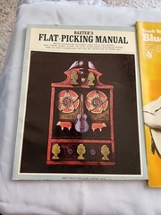 Bluegrass Guitar Picking Books Book Lot Of 2 Songbooks Vintage Instructions