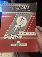 O 9×12 3-pack Of Gymnastics Sheet Music (easy piano)