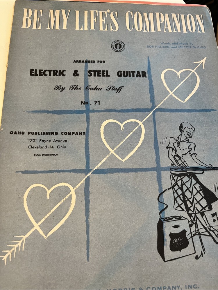 Be My Life’s Companion Oahu Staff Electric And Steel Guitar