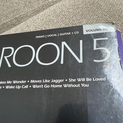 Maroon 5 V Sheet Music Songbook (3) Overexposed Piano Vocals Guitar Hal Leonard