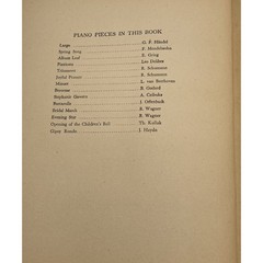 Vtg 1939 Whitman Red Book Simplified Favorite Piano Pieces Music Nostalgic Songs