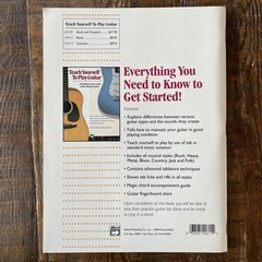 Guitar Music Instruction Book Lot of 4 Guitar Method Teach Yourself + Neil Young