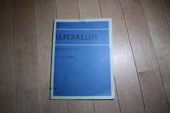 Piano Sheet Music: Burgmller 25 Progressive Pieces (Op. 100) – Zen On Music Publ