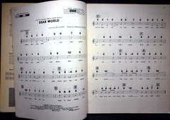 BEST OF BROADWAY SHOW TUNES – VINTAGE MUSIC SHEET MUSIC LI 6-12-16 CHORD ORGAN