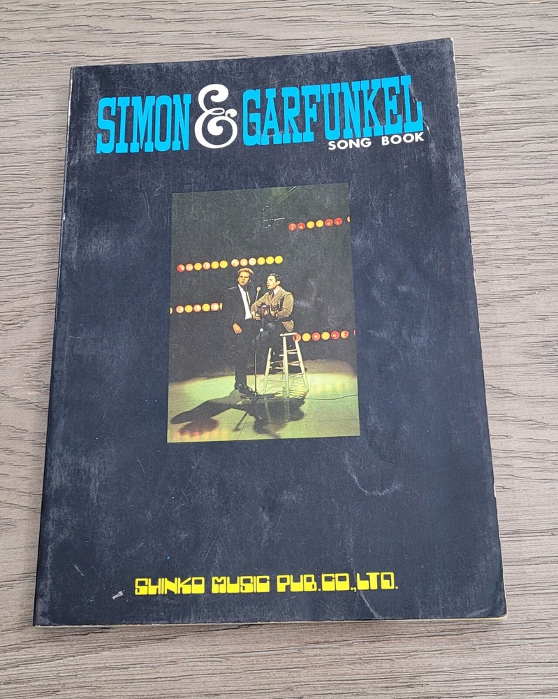 Simon & Garfunkel Song Book – Old 1971 Shinko Japanese Tablature Book 112 Pages
