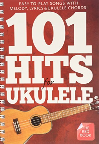 101 Hits for Ukulele (Red Book) by DIVERS AUTEURS Book The Fast Free Shipping