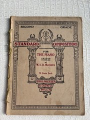 Antique 1906 Sheet Music Book Piano Theo Presser WSB Mathews 2nd Grade 63 PG USA