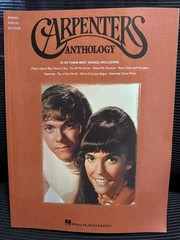 Carpenters Anthology Hal Leonard SongBook Piano Vocal Guitar