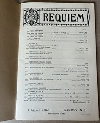 Requiem Fischer Edition Music Book – Paperback