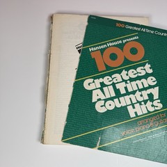 Hansen House 100 Greatest All Time Country Hits Music Songbook Vintage Piano