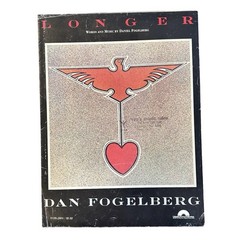 Vintage 1979 Sheet Music “Longer” By Dan Fogelberg Phoenix Bird Album Cover