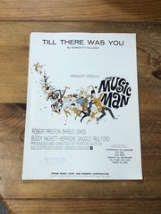 Till There was You Sheet Music The Music Man Meredith Willson Vintage 1957