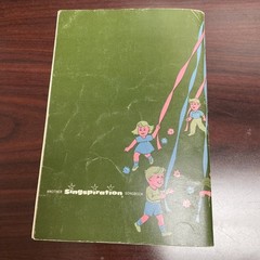 Action Songs for Boys and Girls Volume 1 Sheet Music Book Singspriation 1972