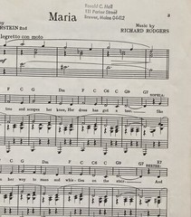 Maria Sheet Music from The Sound of Music 1959