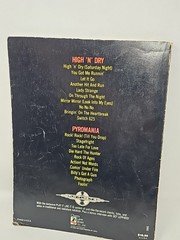 Def Leppard Guitar Tablature Tab Songbook High N Dry Pyromania 1983 Cherry Lane