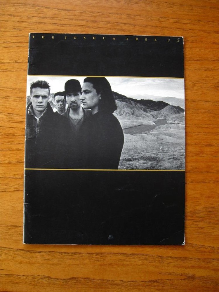 The Joshua Tree by U2 songbook 1987 Chappel Music England Piano Vocals Guitar