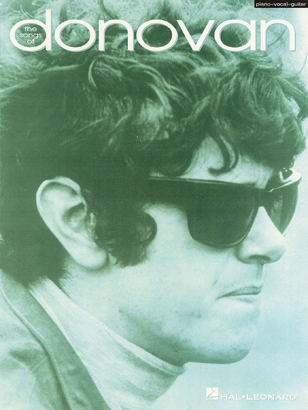 Songs of Donovan for Piano Vocal Sheet Music Guitar Chords Lyrics Folk Pop Book