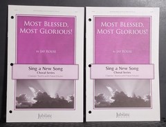 Most Blessed Most Glorious SATB Choral Sheet Music Lot of 10 Jubilate Music Jay