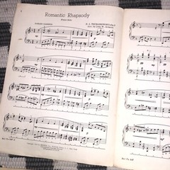 Lot Of 10 Vintage Piano Scores And Studies. Condition Varies