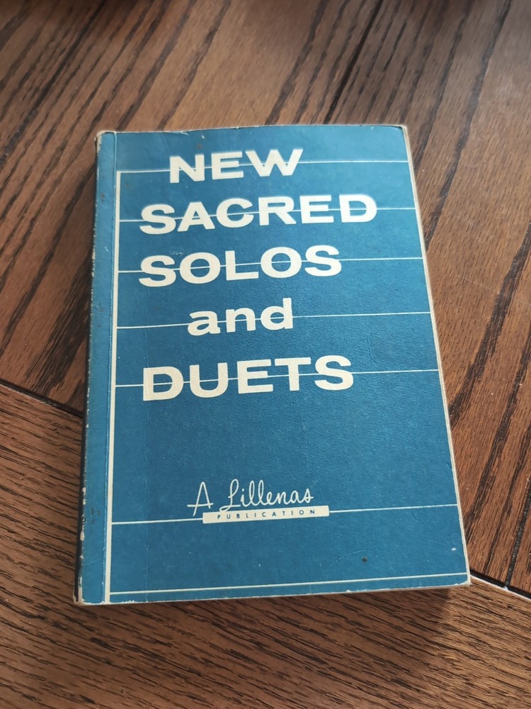A. Lillenas 1956 New Sacred Solos and Duets Songbook