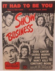 It Had to Be You – Gus Kahn & Isham Jones – Sheet Music 1939