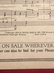 VTG Sheet Music Play To Me, Gypsy The Song I Love by Jimmy Kennedy & Karel Vacek