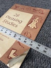 28 Pleasing Studies 1956 Paperback Piano Song Book Ella Ketterer Theodore Presse