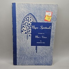 Negro Spirituals Men&rsquo;s Voices Frederick Hall 1939 Sheet Music Songbook