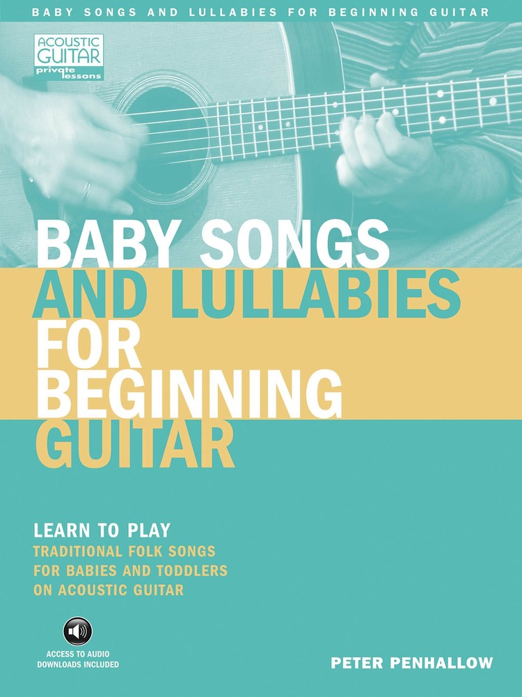 Baby Songs & Lullabies Beginner Guitar Sheet Music Kids Songs Book Online Audio