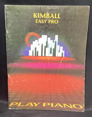 Vtg SongBook, Kimball Easy Pro Play Piano, 1981 – ships free