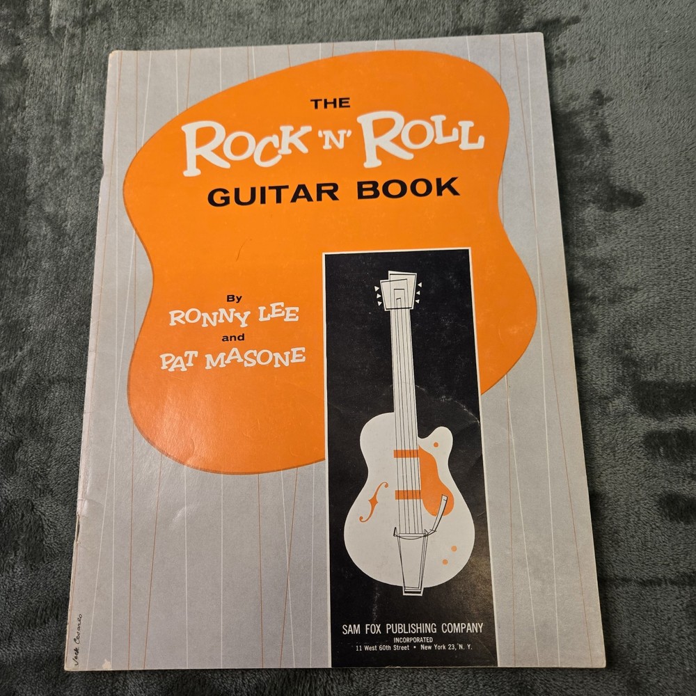 The Rock &lsquo;N&rsquo; Roll Guitar Book Ronny Lee & Pat Masone Vintage
