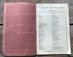Antique Twice 55 Community Songs For Treble Voices The Rose Book C.C.Birchard Co