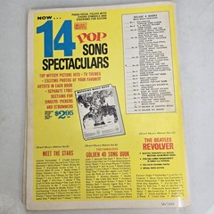 The Fabulous Golden 40 Song Book Piano Vocal Guitar Pop Music Photos Vintage