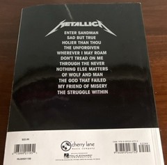 Metallica: Black Album – Guitar Songbook with Tablature | Sheet Music Collection