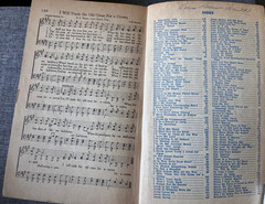 Vntg BILLOWS OF LOVE Christian / Gospel Songbook Tennessee Music (1957/PB)