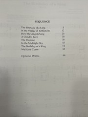 Lot Of 10 Choral Music Books “Birthday Of A King” Christmas Cantata