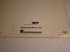 Aerosmith What It Takes Sheet Music 1989 Piano Vocal Guitar 10 pages 1989