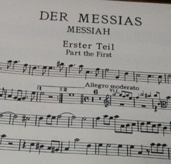 Handel Messias, (Schering-Soldan), Viola, Edition Peters