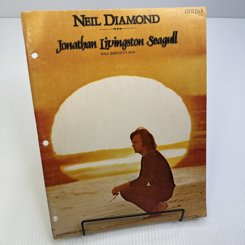 Neil Diamond Jonathan Livingston Seagull 1973 Guitar Songbook Movie Soundtrack