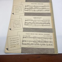 Tchaikovsky Piano Concerto Bb Minor Piano Sheet Music Manhattan 1941 Vintage