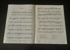 1991 Angel Jon Secada Sheet Music Piano R&B Collectible Good Condition