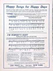 No One&rsquo;s Fool Sheet Music Ruth Etting Fred Rose Phil Furman 1921 Fox Trot