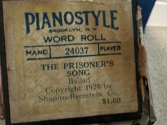 Country Best Word Player Piano Roll Drowsy Waters Hawaiian unmatched TX